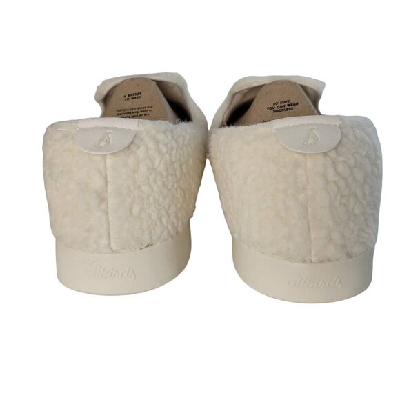 Allbirds Wool Lounger Fluff Natural White Merino Slip On Soft Cozy Boho - Picture 7 of 10